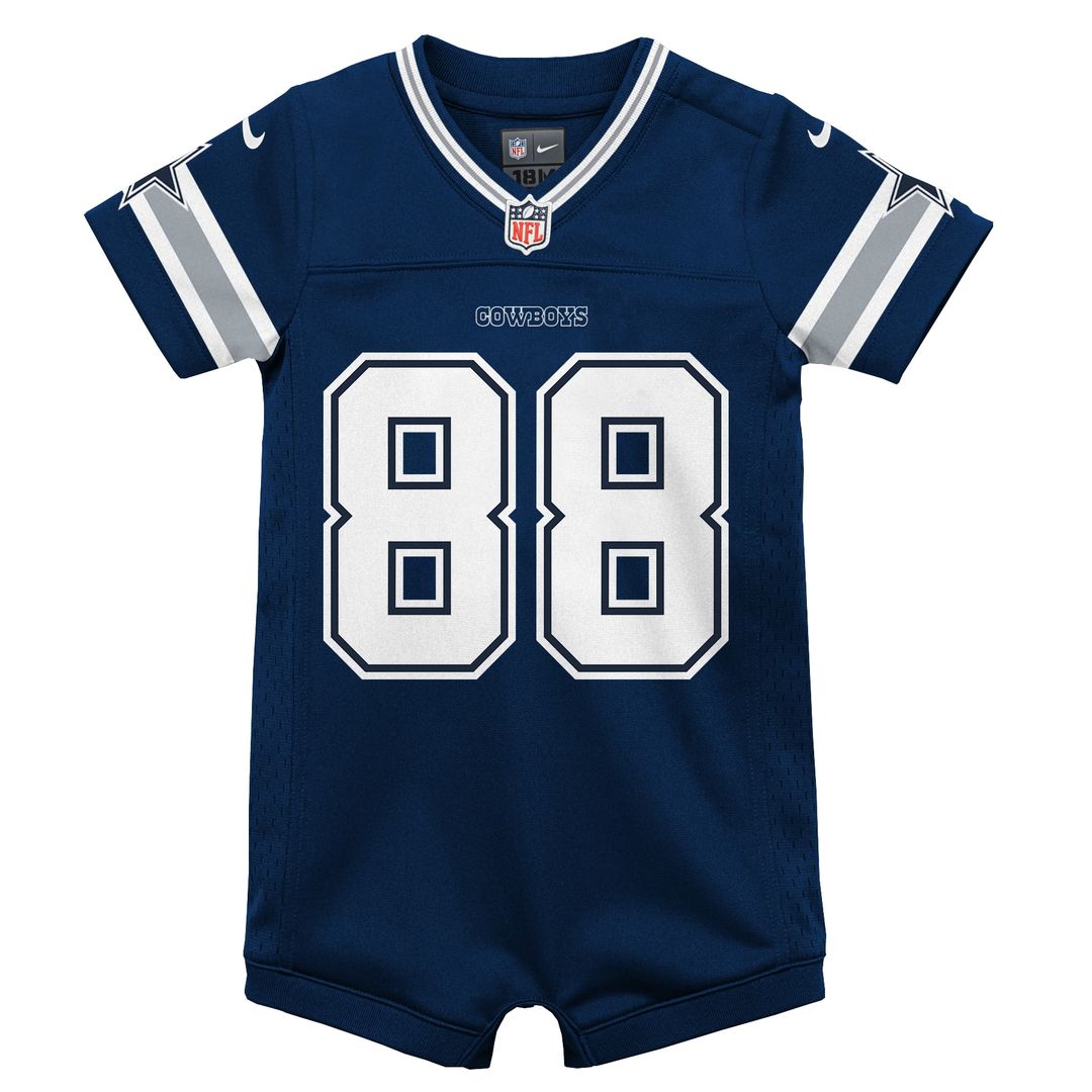 CeeDee Lamb Dallas Cowboys Nike Infant Game Jersey Romper - Navy