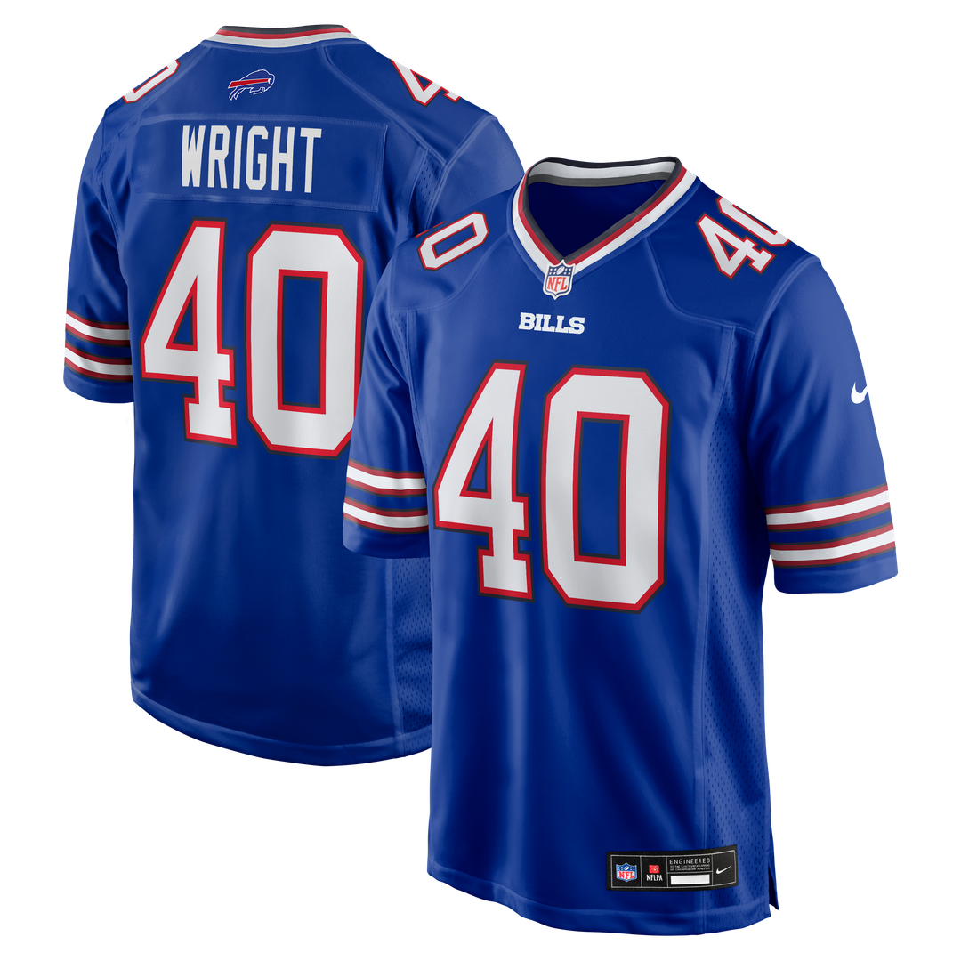 Matthew Wright Buffalo Bills Nike Team Game Jersey -  Royal
