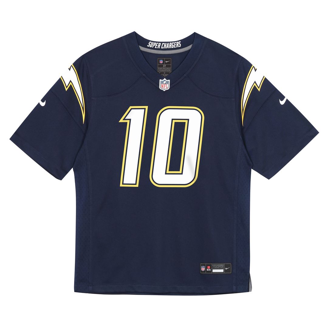 Justin Herbert Los Angeles Chargers Nike Preschool Alternate Game Jersey - Navy