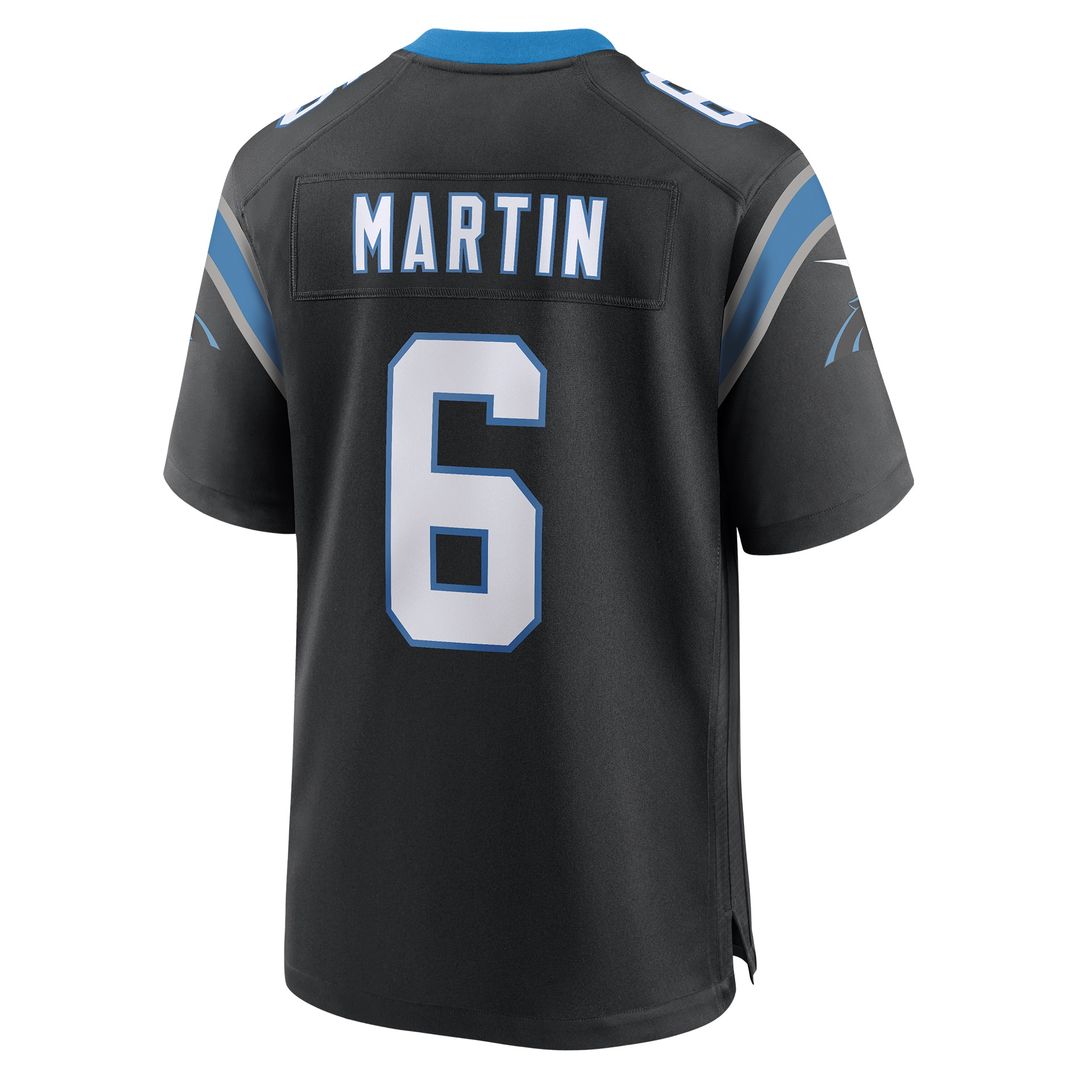 Sam Martin Carolina Panthers Nike Team Game Jersey -  Black