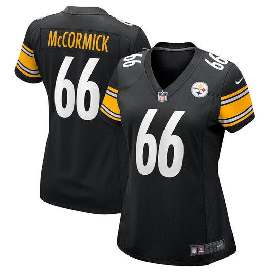 Mason McCormick Pittsburgh Steelers Nike Women's Team Game Jersey -  Black