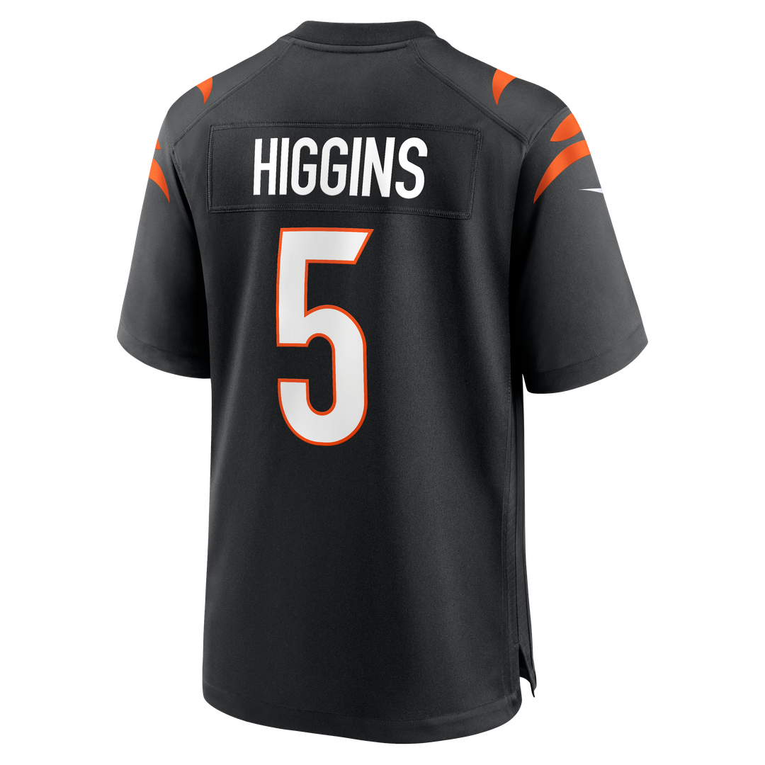 Tee Higgins Cincinnati Bengals Nike Game Player Jersey - Black