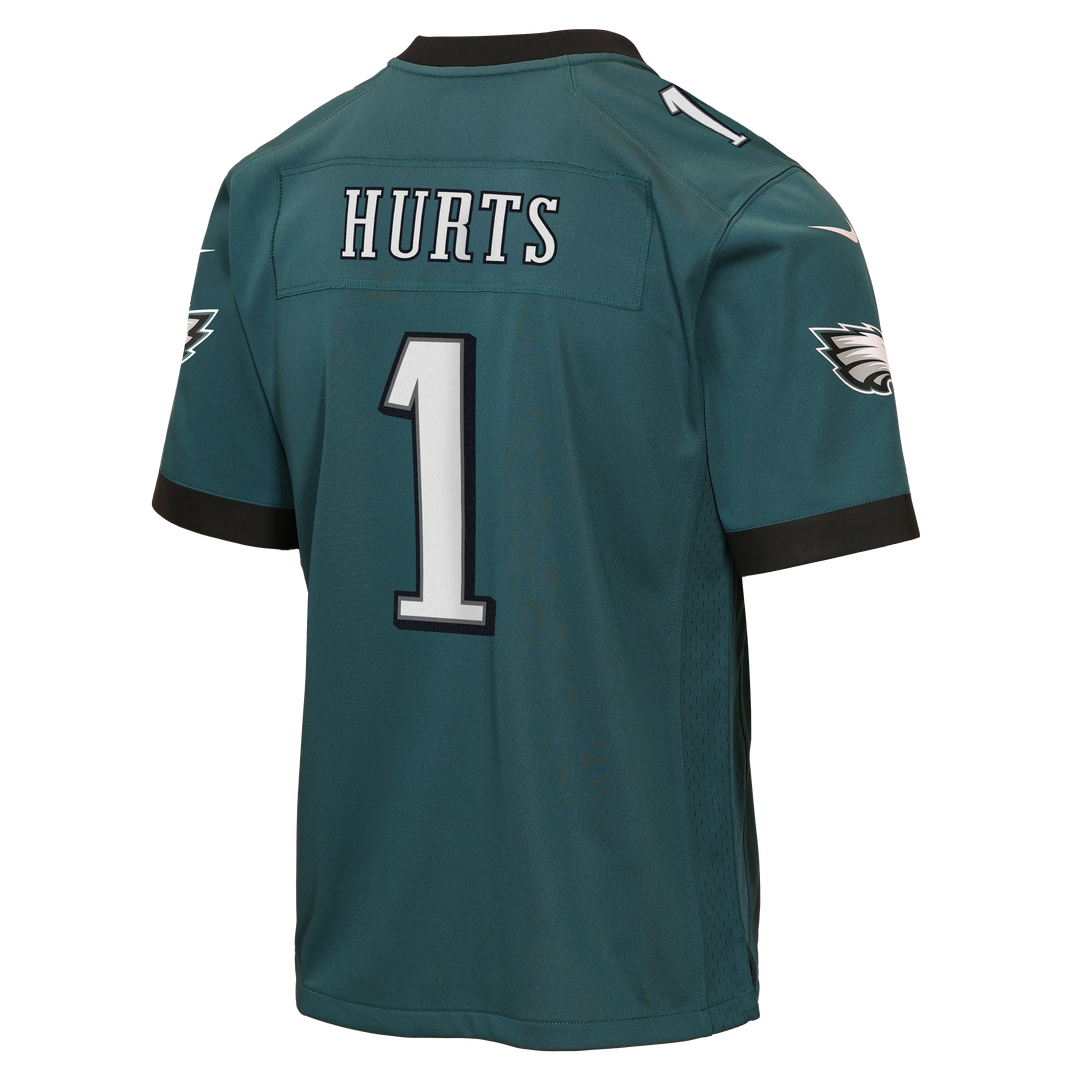 Jalen Hurts Philadelphia Eagles Nike Youth Alternate Game Jersey - Black