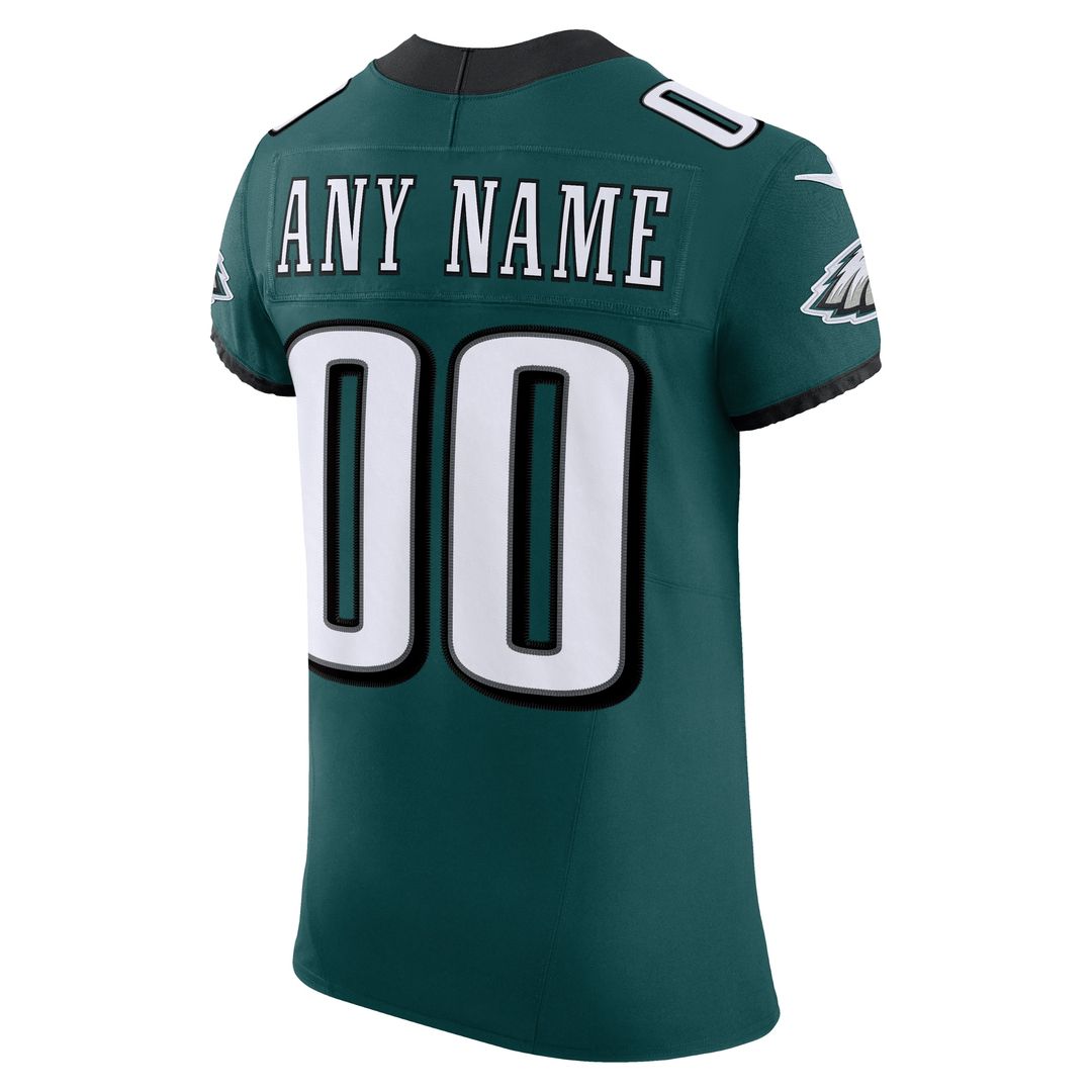 Philadelphia Eagles Nike 2nd Alternate Vapor F.U.S.E. Elite Custom Jersey - Kelly Green