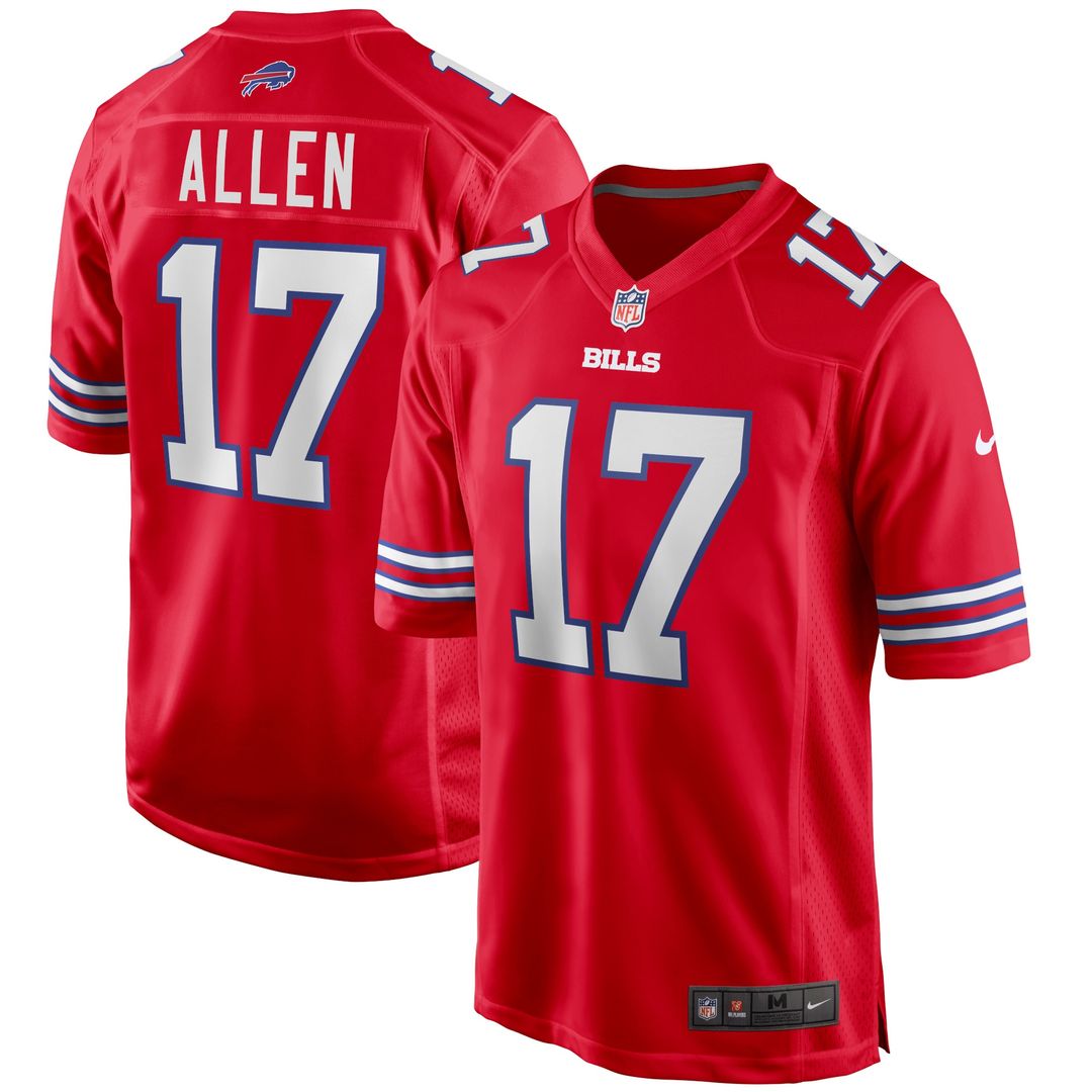 Josh Allen Buffalo Bills Nike Game Player Jersey - White