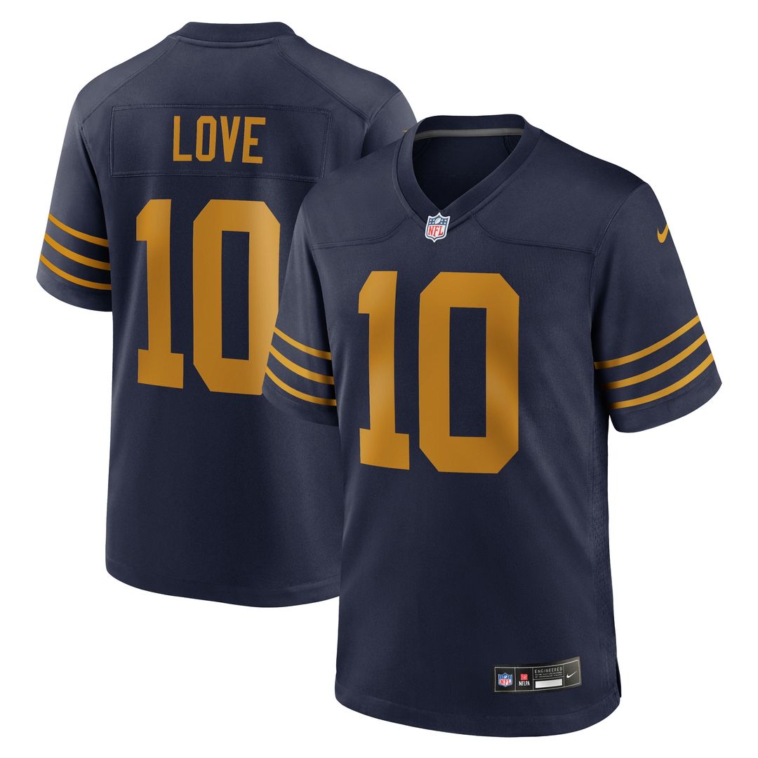 Jordan Love Green Bay Packers Nike  Game Jersey - White