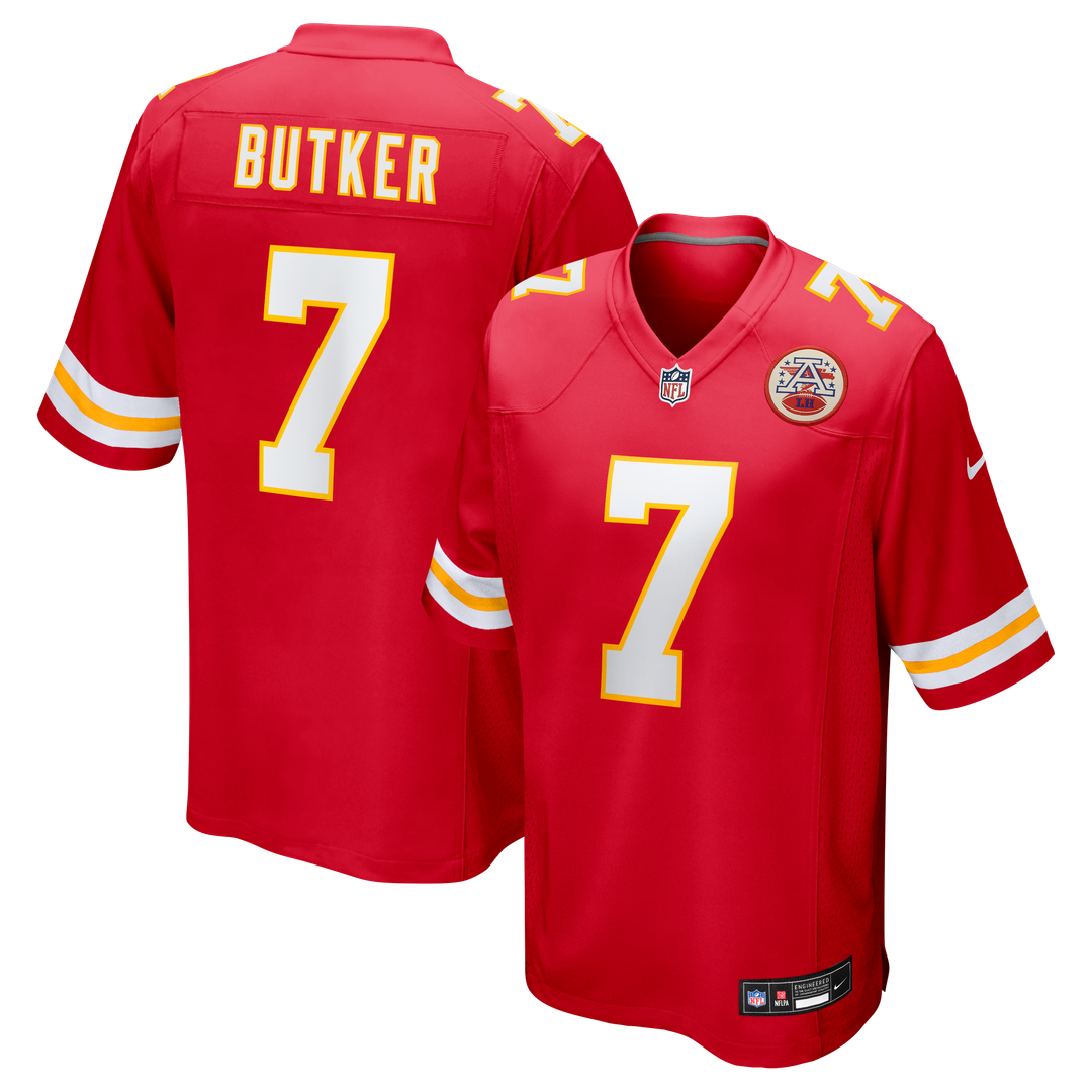 Harrison Butker Kansas City Chiefs Nike Game Jersey - Red