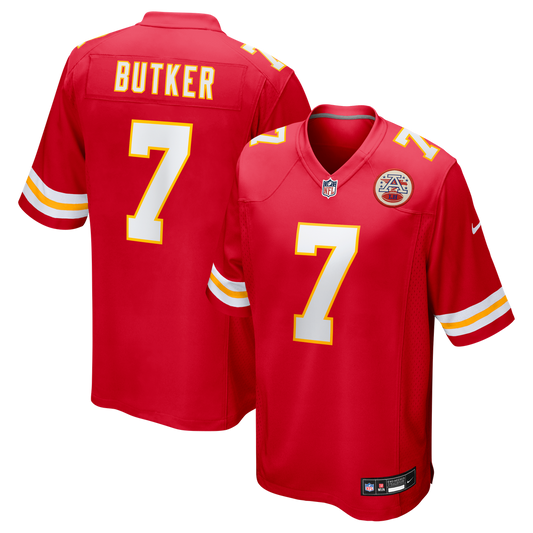 Harrison Butker Kansas City Chiefs Nike Game Jersey - Red