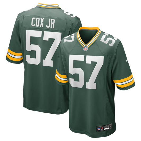 Brenton Cox Jr. Green Bay Packers Nike  Game Jersey -  Green