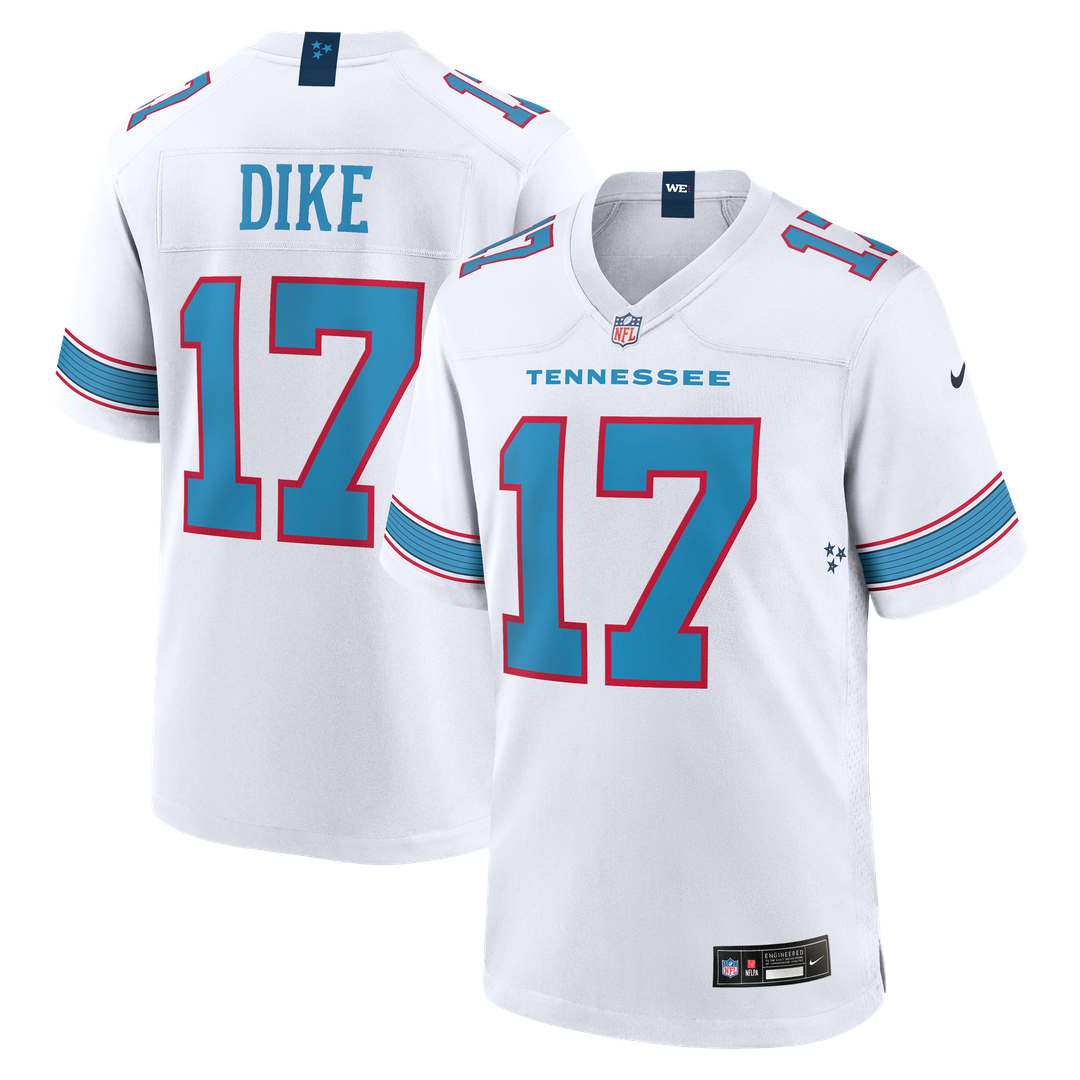 Chimere Dike Tennessee Titans Nike Team Game Jersey -  Light Blue