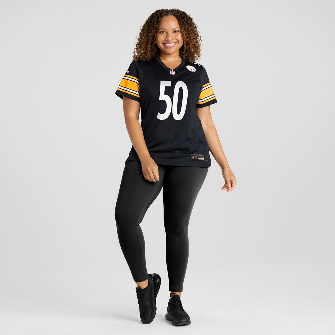 Malik Harrison Pittsburgh Steelers Nike Women's Team Game Jersey -  Black