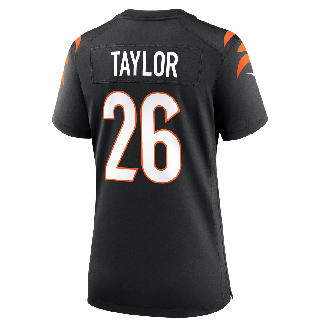 Ja'Sir Taylor Cincinnati Bengals Nike Women's Team Game Jersey -  Black