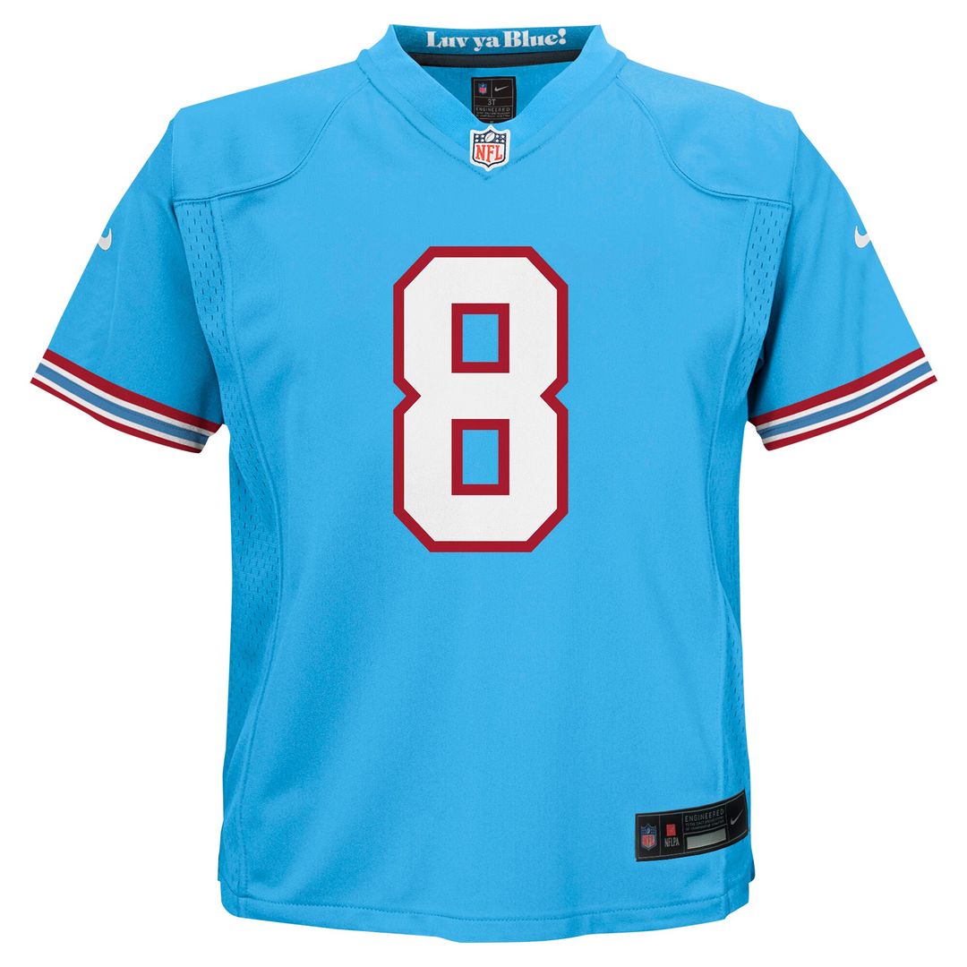 Will Levis Tennessee Titans Nike Infant Alternate  Player Game Jersey - Light Blue