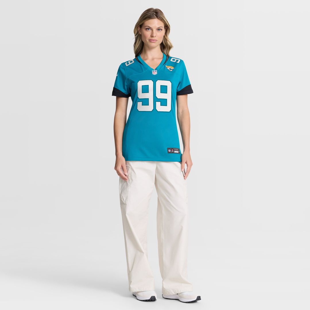 Ruke Orhorhoro Jacksonville Jaguars Nike Women's Team Game Jersey -  Teal