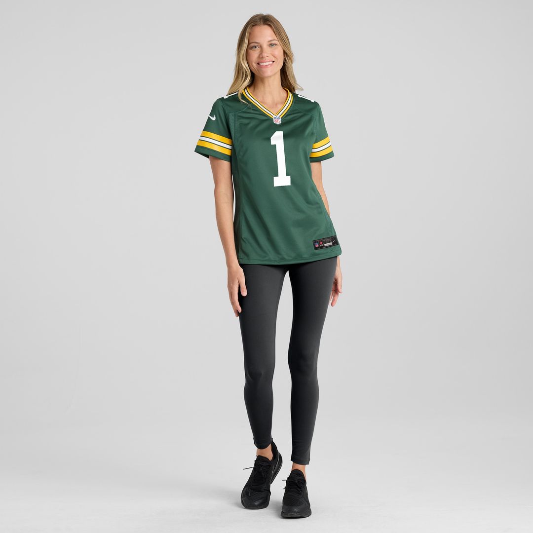 Number 1 Mom Green Bay Packers Nike Women's Game Jersey - Green