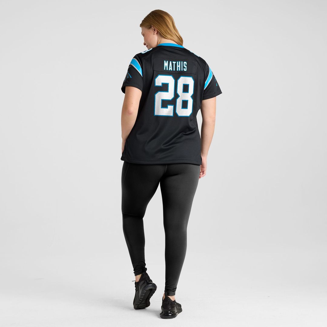 Damarri Mathis Carolina Panthers Nike Women's Team Game Jersey -  Black
