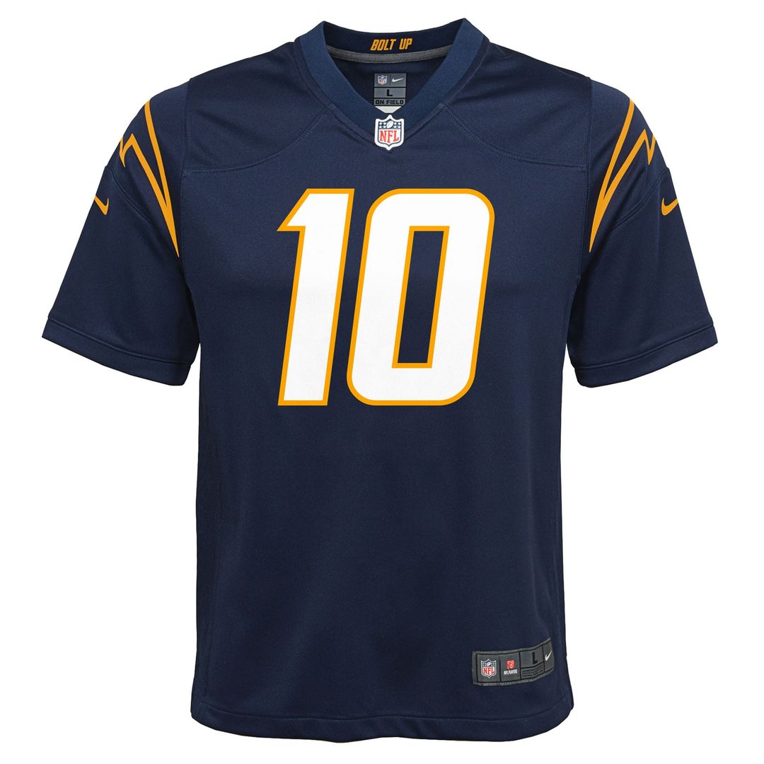 Justin Herbert Los Angeles Chargers Nike Youth Game Jersey - White