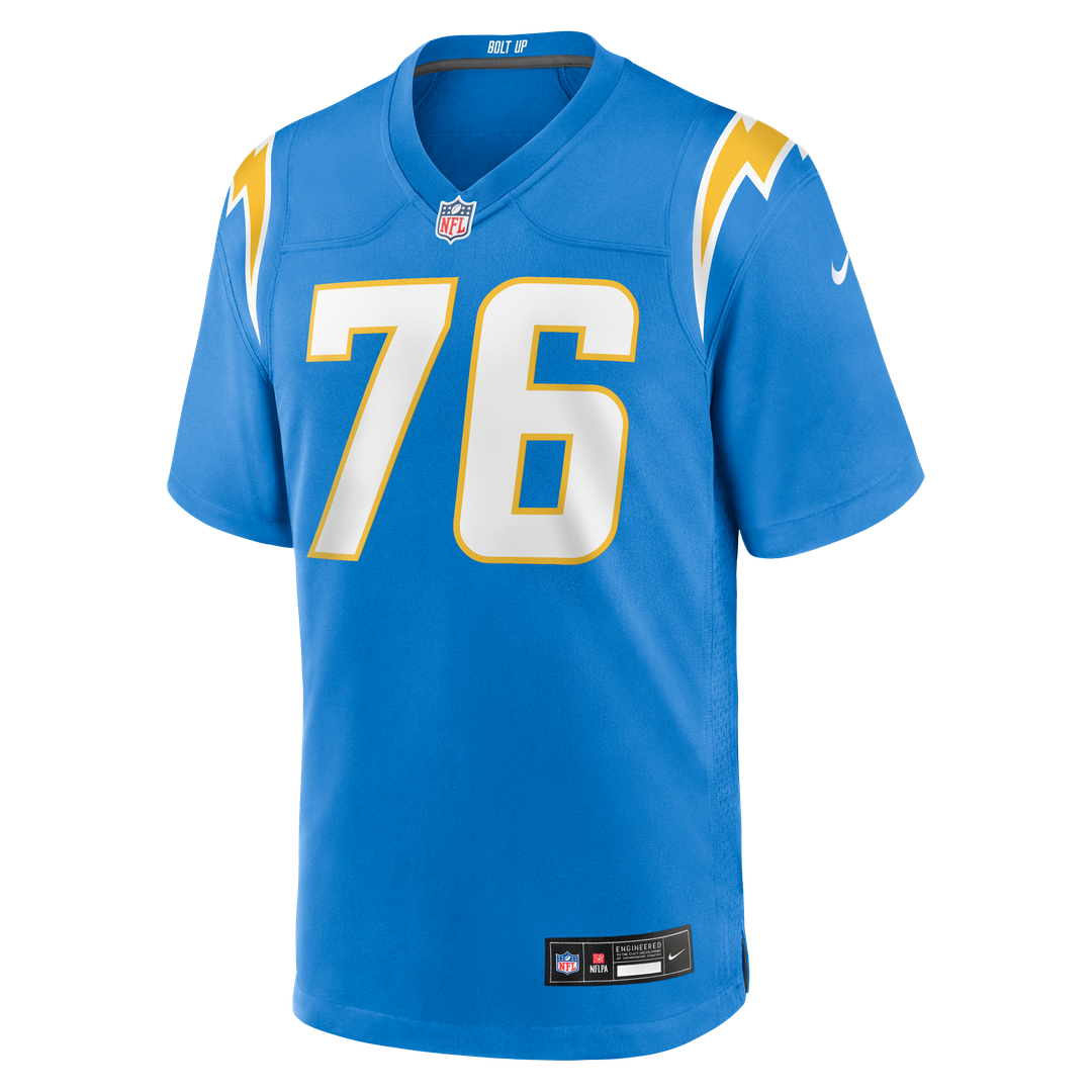 Joe Alt Los Angeles Chargers Nike Alternate Charger Power Game Player Jersey - Gold
