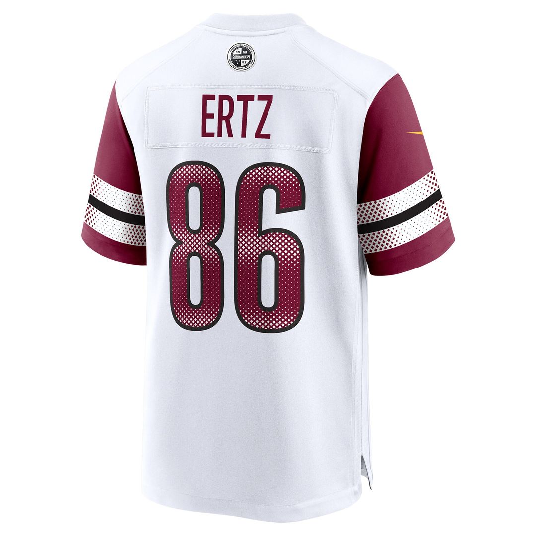 Zach Ertz Washington Commanders Nike Game Jersey -  White