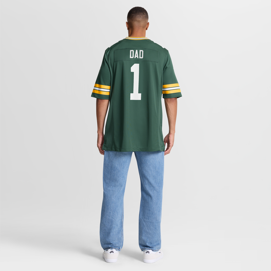 Number 1 Dad Green Bay Packers Nike Game Jersey - Green