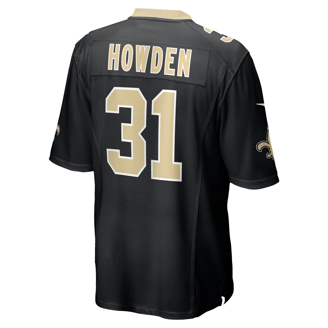 Jordan Howden New Orleans Saints Nike Team Game Jersey -  Black