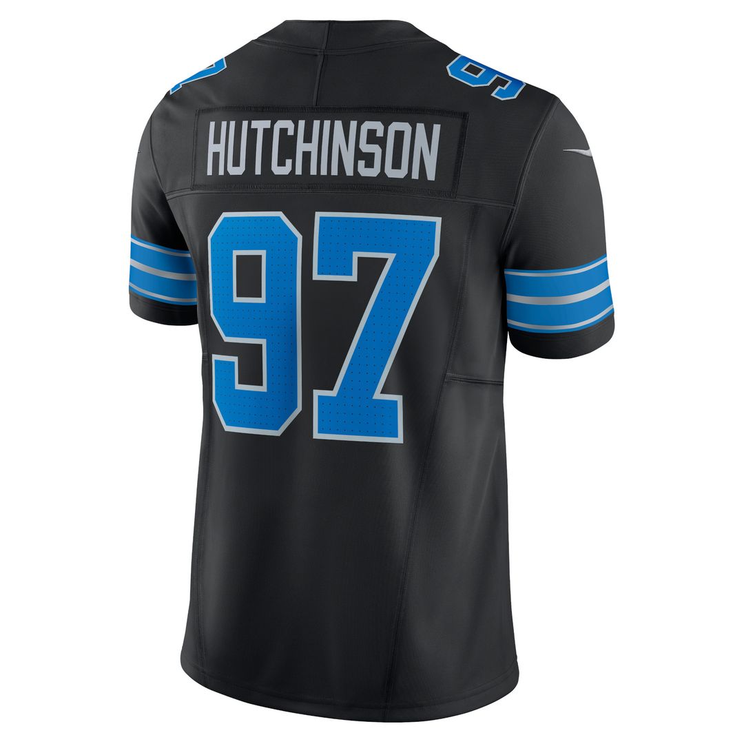 Aidan Hutchinson Detroit Lions Nike Vapor F.U.S.E. Alternate Limited Jersey - Blue
