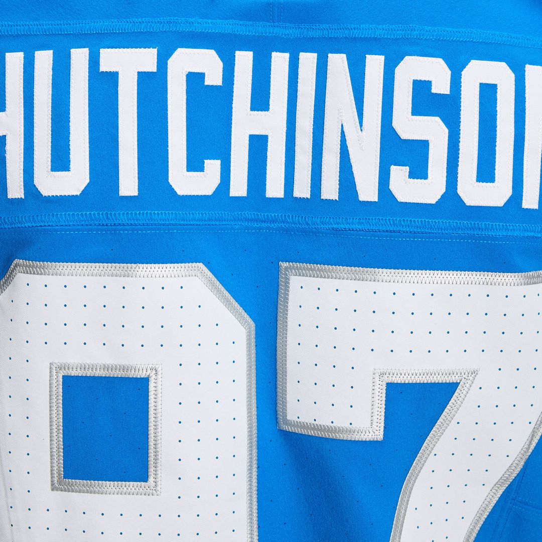 Aidan Hutchinson Detroit Lions Nike Alternate Vapor F.U.S.E. Elite Jersey - Black