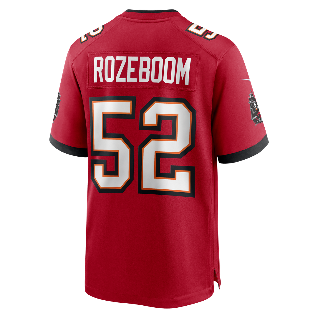 Christian Rozeboom Tampa Bay Buccaneers Nike Team Game Jersey - Red