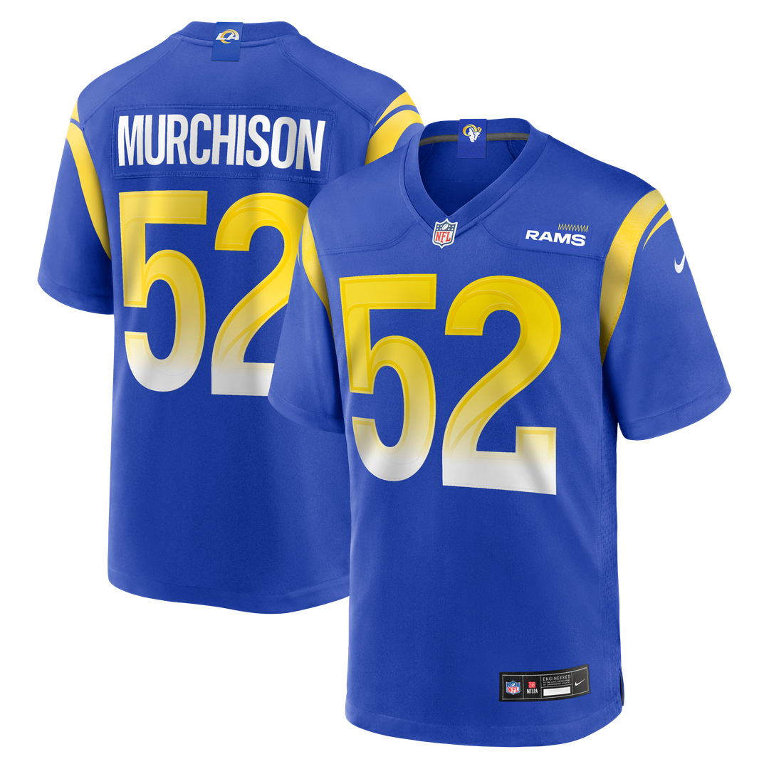 Larrell Murchison Los Angeles Rams Nike Team Game Jersey -  Royal