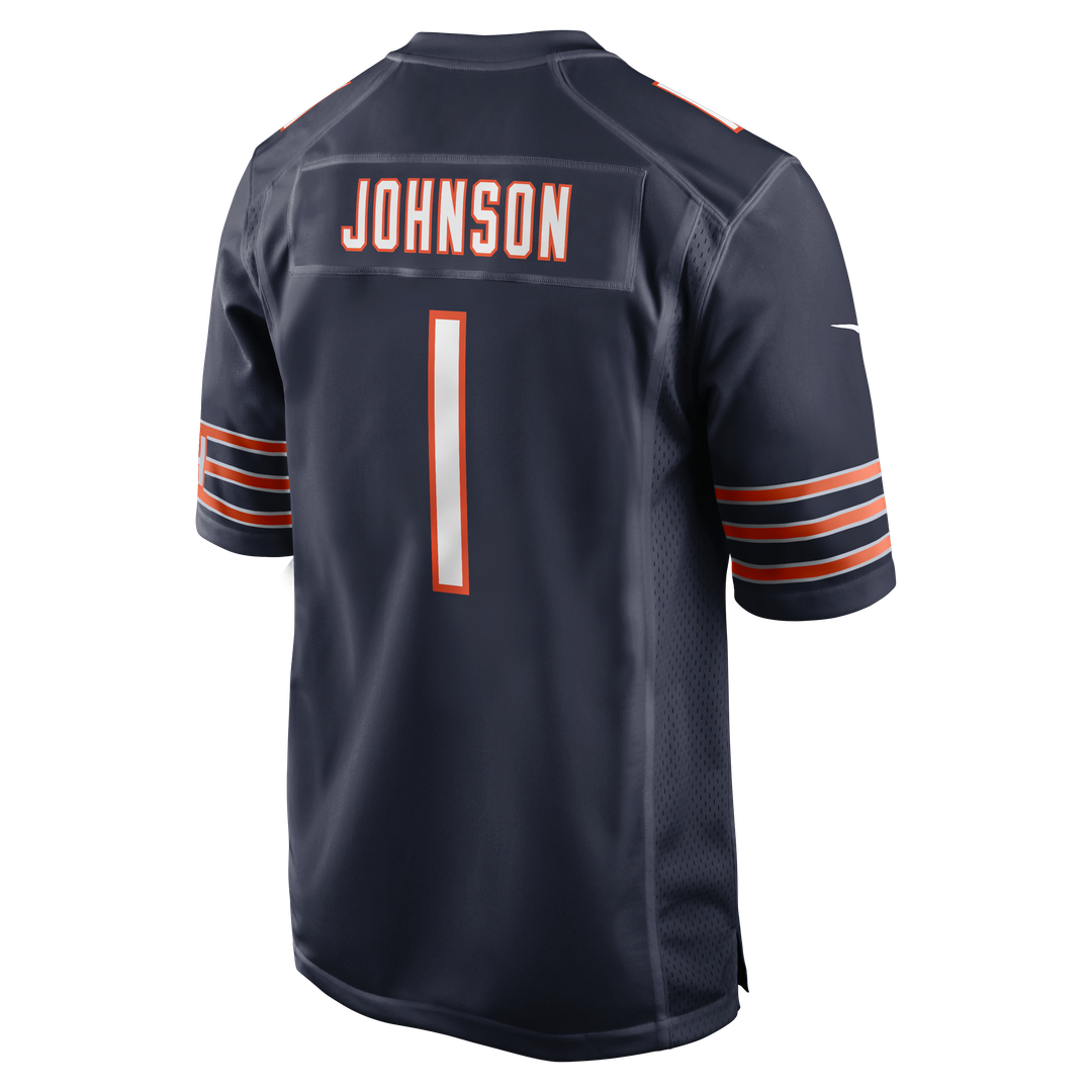 Jaylon Johnson Chicago Bears Nike  Game Jersey -  Navy
