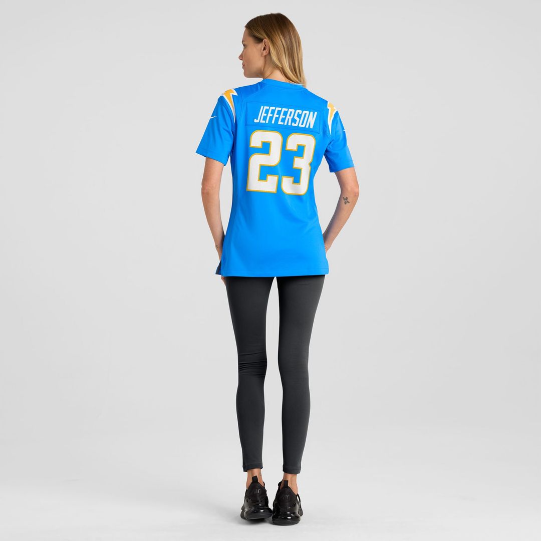 Tony Jefferson Los Angeles Chargers Nike Women's Team Game Jersey -  Powder Blue