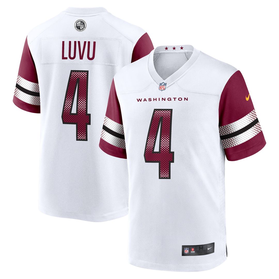 Frankie Luvu Washington Commanders Nike Game Jersey -  White