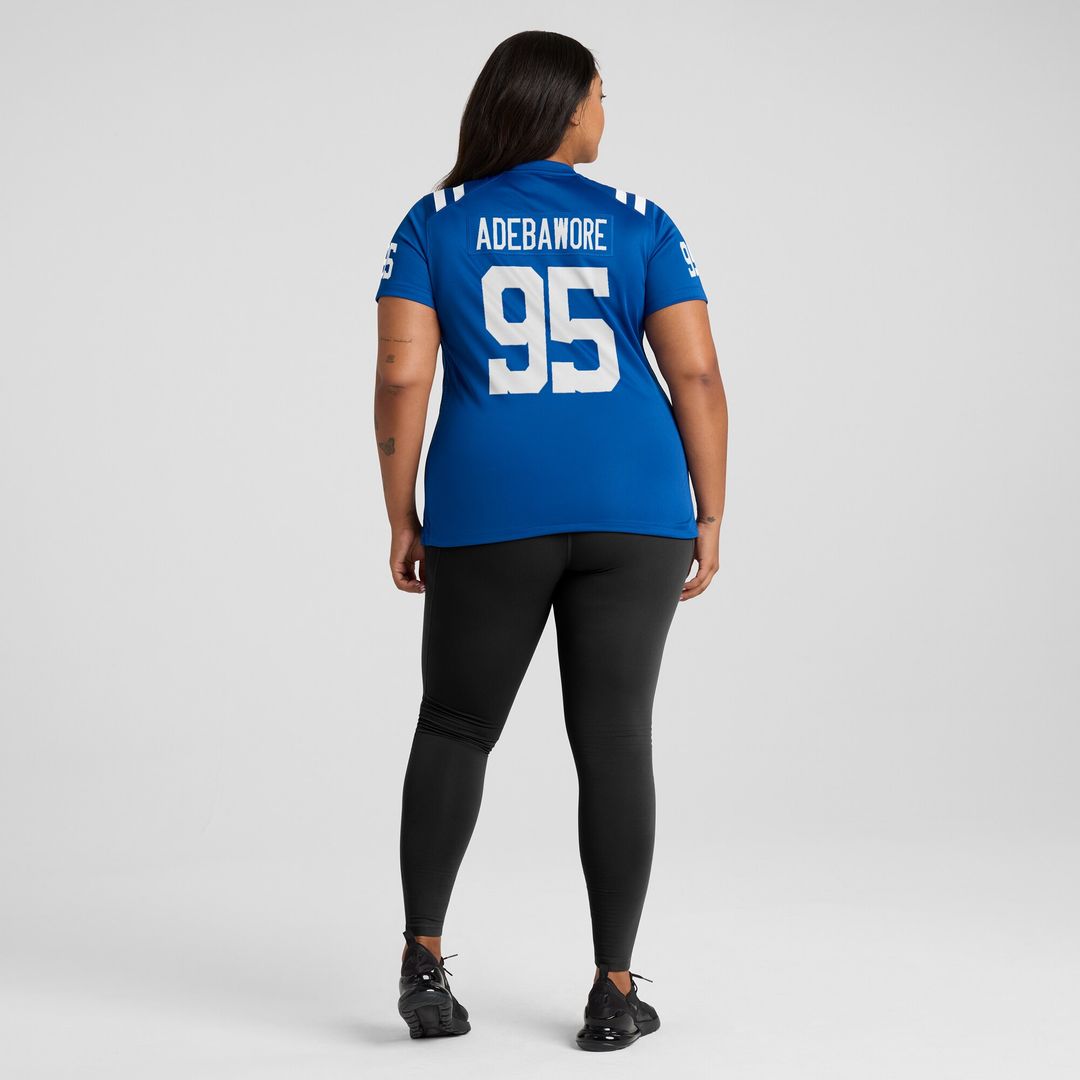 Adetomiwa Adebawore Indianapolis Colts Nike Women's Team Game Jersey -  Royal