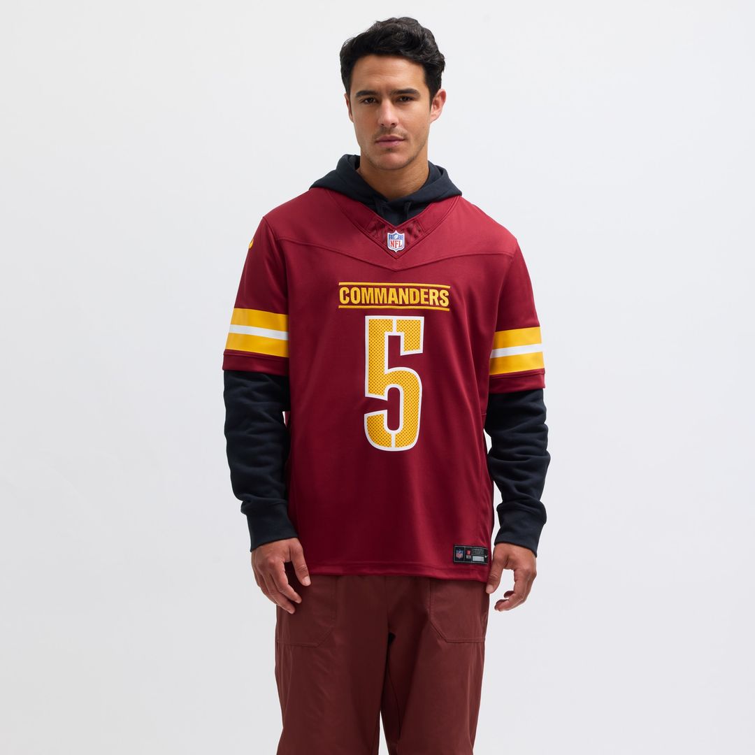 Jayden Daniels Washington Commanders Nike Vapor F.U.S.E. Limited Super Bowl Era Jersey - White