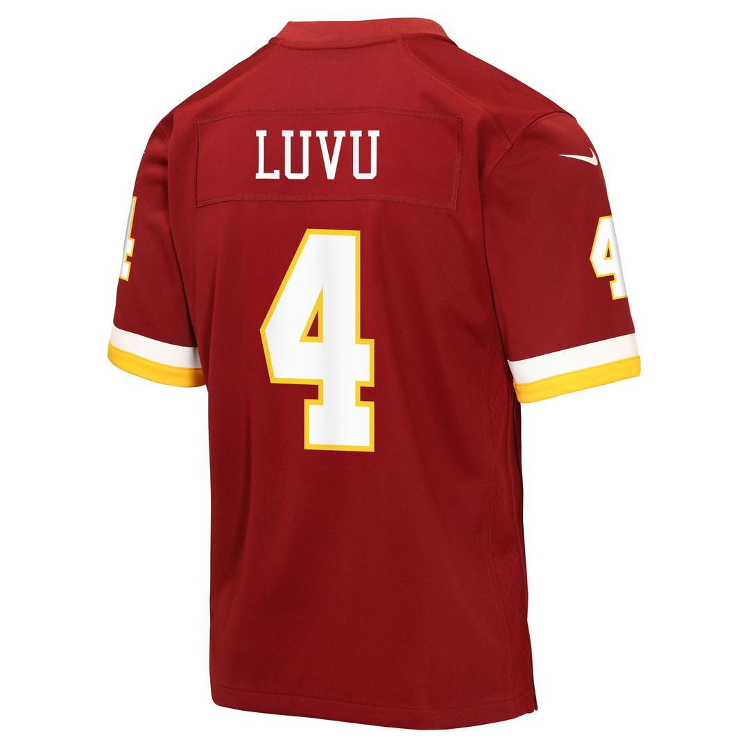 Frankie Luvu Washington Commanders Nike Youth Game Jersey - Burgundy