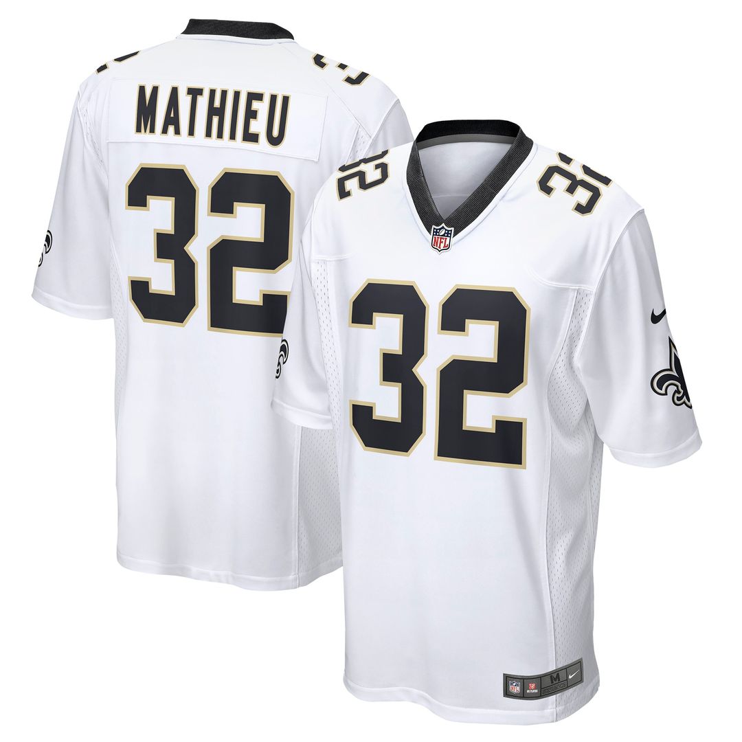 Tyrann Mathieu New Orleans Saints Nike Game Jersey - Black