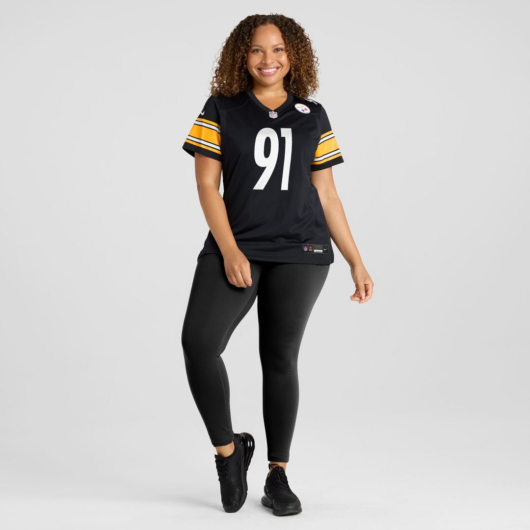 Logan Lee Pittsburgh Steelers Nike Women's Team Game Jersey -  Black