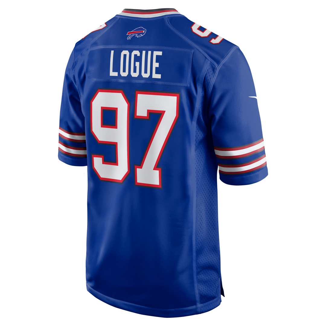 Zion Logue Buffalo Bills Nike Team Game Jersey -  Royal