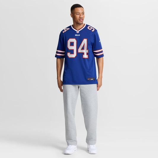 Landon Jackson Buffalo Bills Nike Team Game Jersey -  Royal