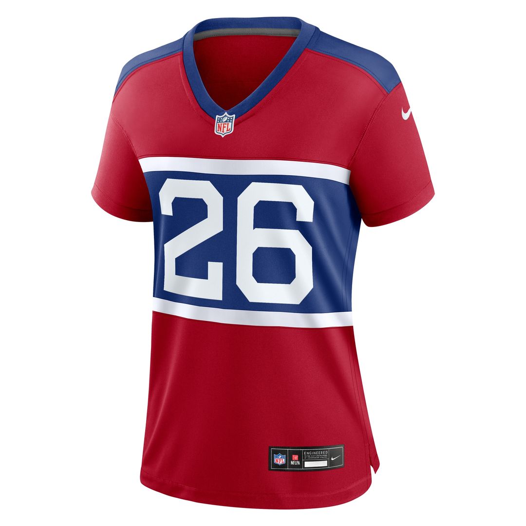 Devin Singletary New York Giants Nike Women's  Game Jersey -  Royal