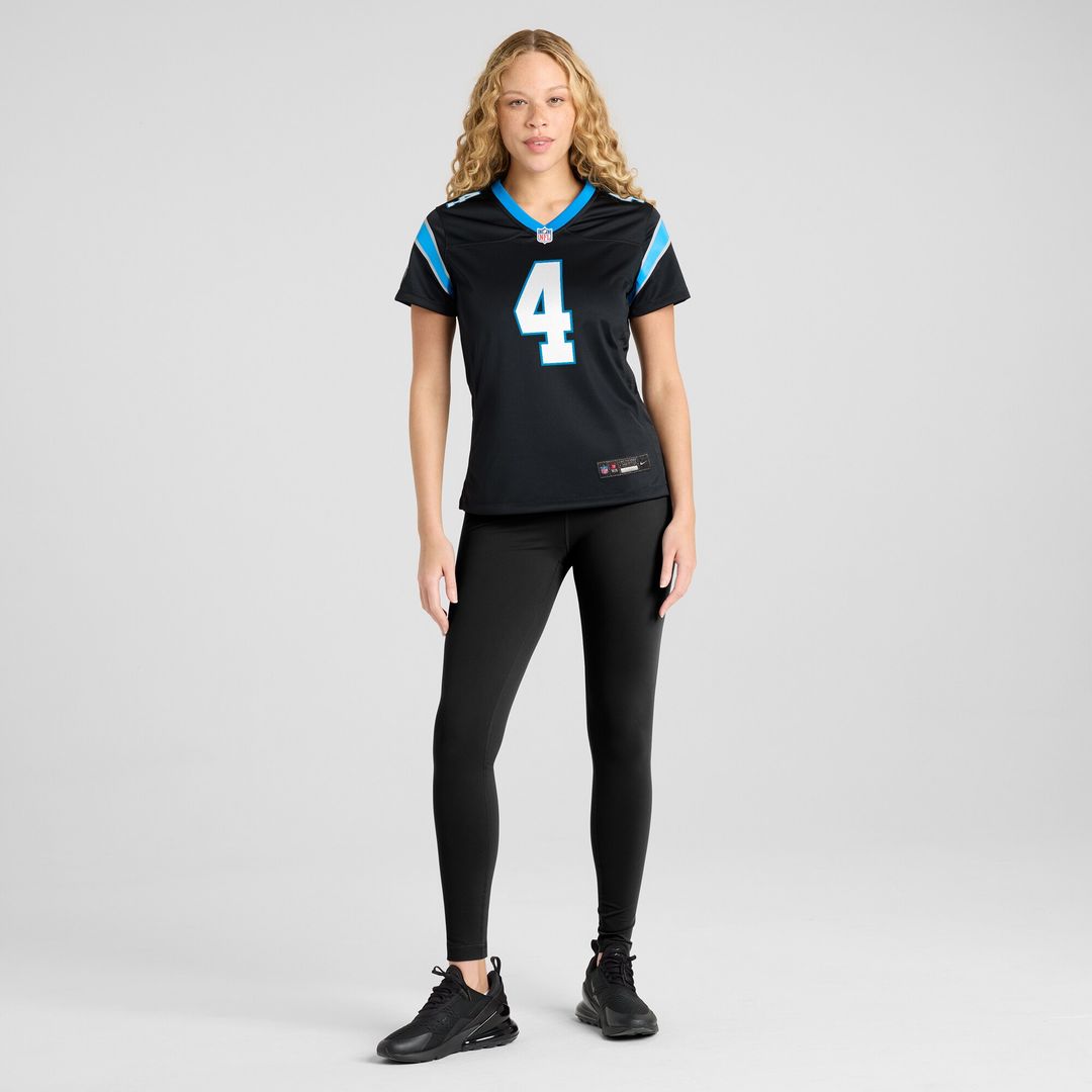Eddy Pineiro Carolina Panthers Nike Women's Team Game Jersey - Black