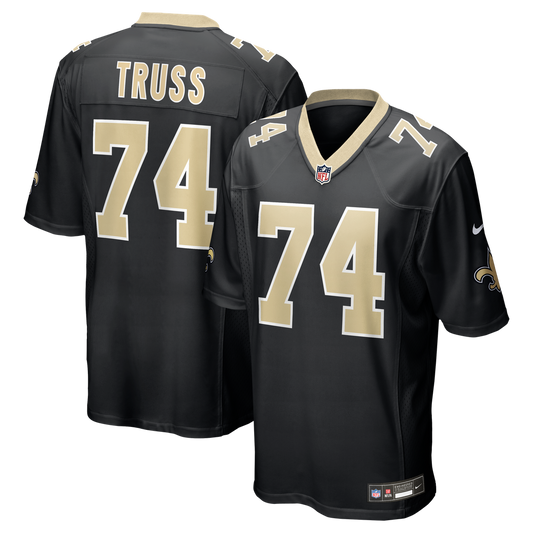 Xavier Truss New Orleans Saints Nike Team Game Jersey -  Black