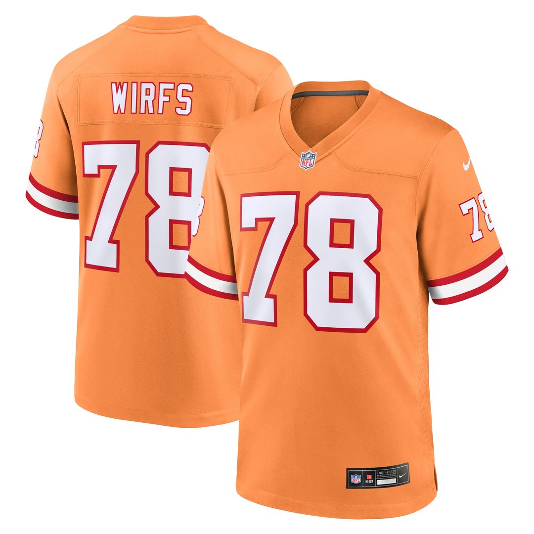 Tristan Wirfs Tampa Bay Buccaneers Nike Player Game Jersey - Red