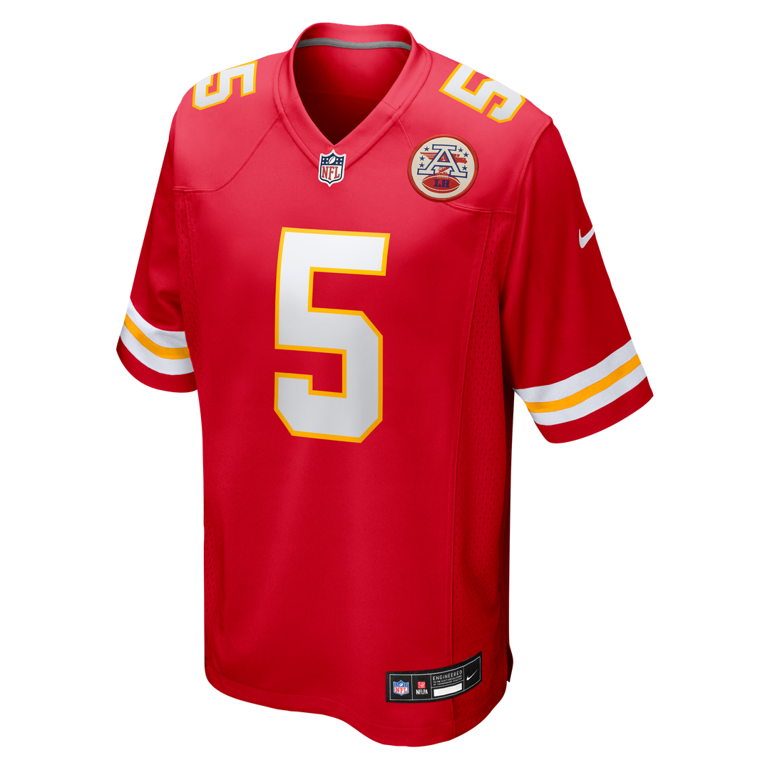 Kansas City Chiefs Nike 2026 NFL Draft First Round Pick No. 6 Team Game Jersey - Red