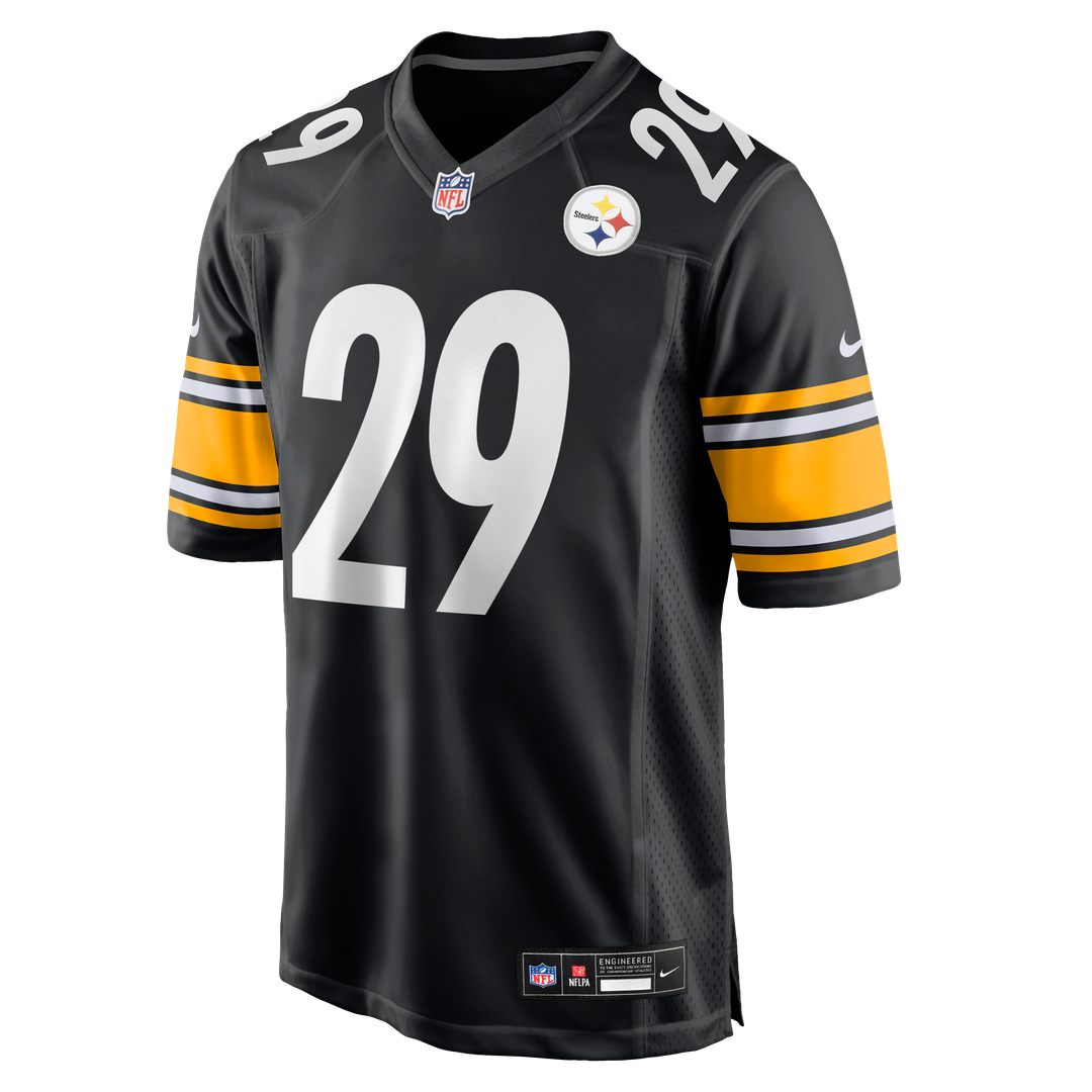 Eli Heidenreich Pittsburgh Steelers Nike Team Game Jersey - Black
