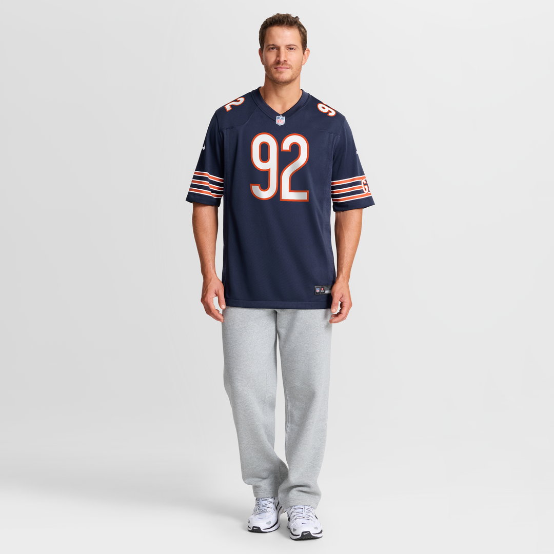 Daniel Hardy Chicago Bears Nike Team Game Jersey -  Navy