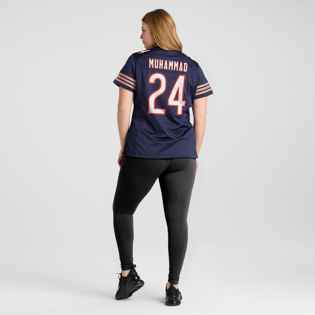 Malik Muhammad Chicago Bears Nike Women's Team Game Jersey - Navy