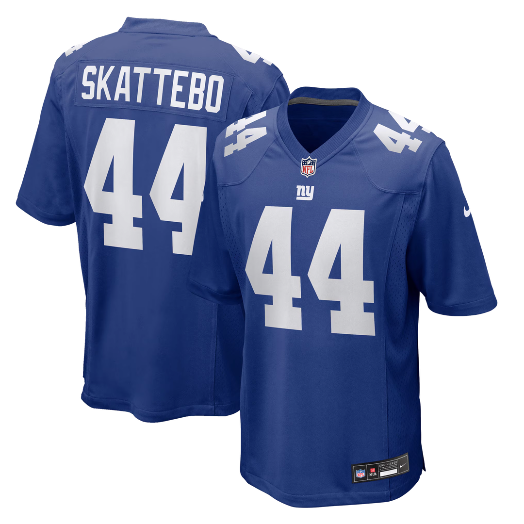 Cam Skattebo New York Giants Nike Game Jersey - White