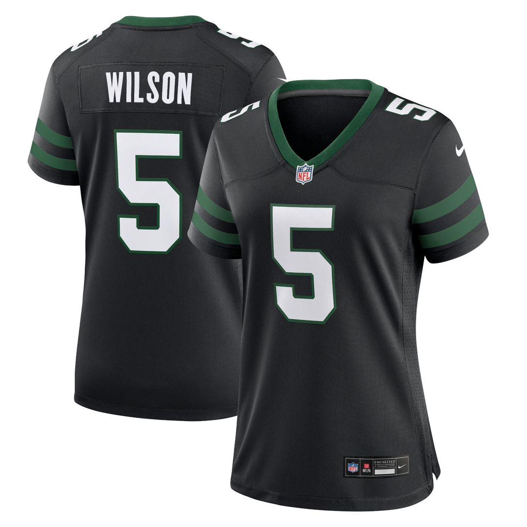 Garrett Wilson New York Jets Nike Women's Game Jersey - Legacy Green