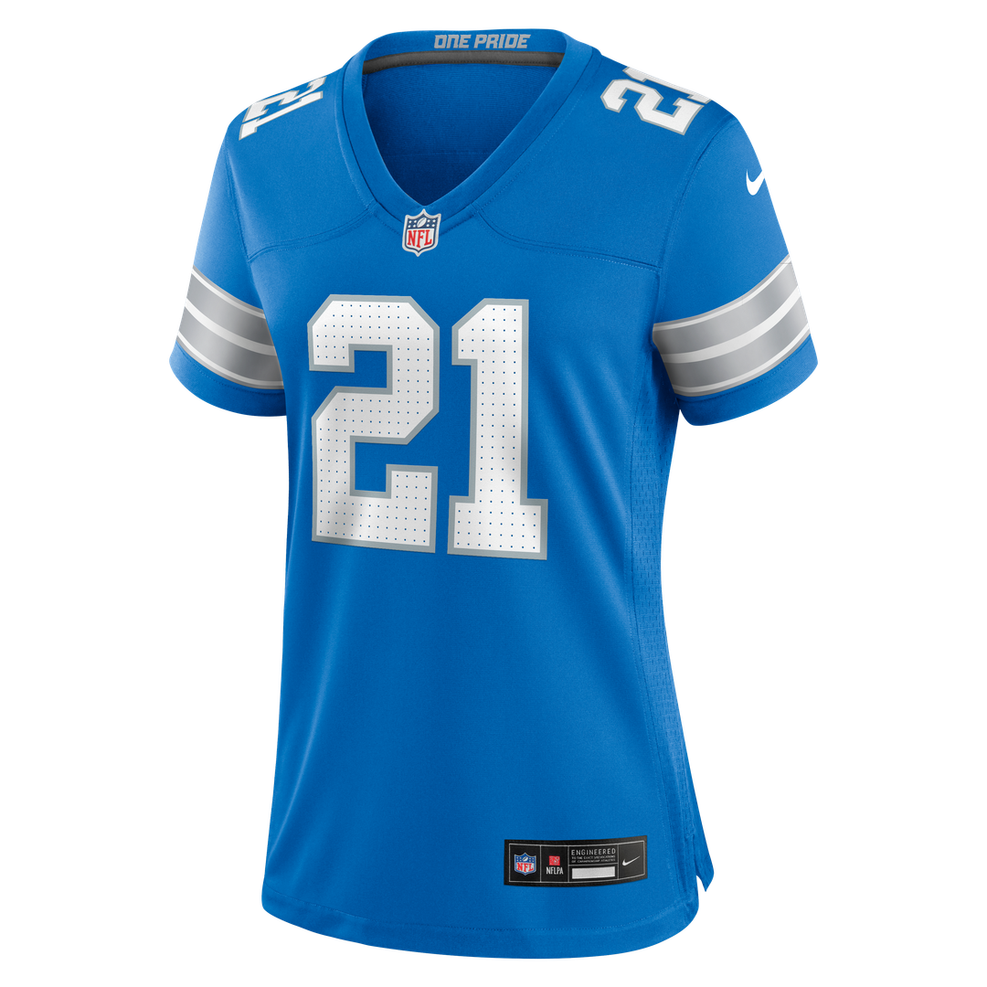 Roger McCreary Detroit Lions Nike Women's Team Game Jersey -  Blue